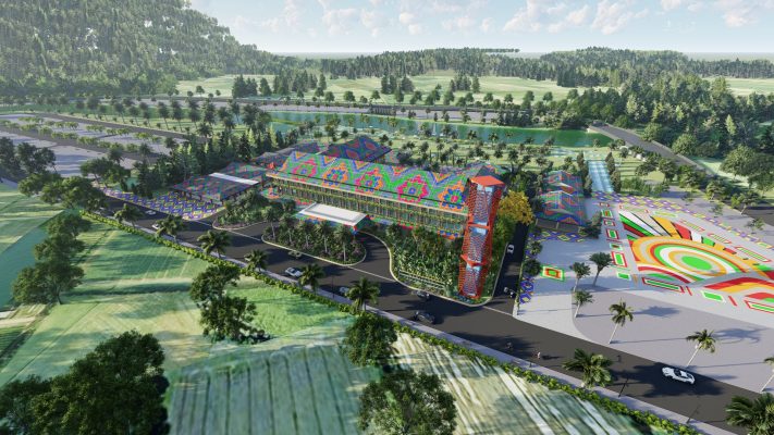 Mô hình khách sạn Tân Trào